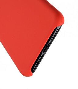 Melkco Aqua Silicone Case for Apple iPhone X - (Red)
