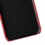 Premium Leather Card Slot Cover Case for Apple iPhone X - (Red LC)Ver.2