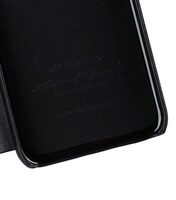 Premium Leather Case for Apple iPhone X - Face Cover Book Type (Black LC)Ver.3