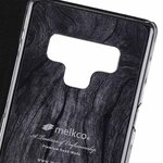 Melkco Fashion Cocktail Series Cross Pattern Premium Leather Slim Flip Type Case for Samsung Galaxy Note 9 - ( Black CP )