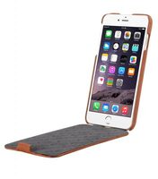 Melkco Premium Leather Cases for Apple iPhone 6 (5.5") - Jacka Type (Classic Vintage Brown)