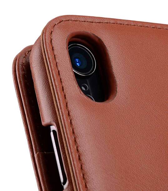 Premium Leather Alphard Type Case for Apple iPhone XR