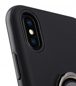 Melkco Mega i-Ring Case Case for Apple iPhone X / XS - (Black)