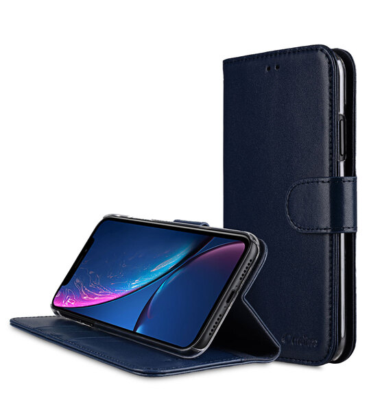 Premium Leather Case for Apple iPhone XR - Wallet Book ...