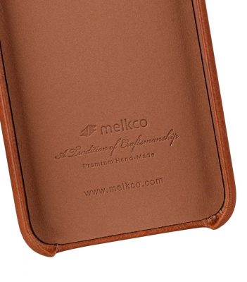 Melkco Elite Series Waxfall Pattern Premium Leather Coaming Pocket Case for Apple iPhone XR - ( Tan WF )