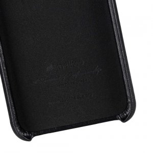 Melkco Premium Leather Coaming Snap Cover Case for Apple iPhone XS Max - (Black WF)
