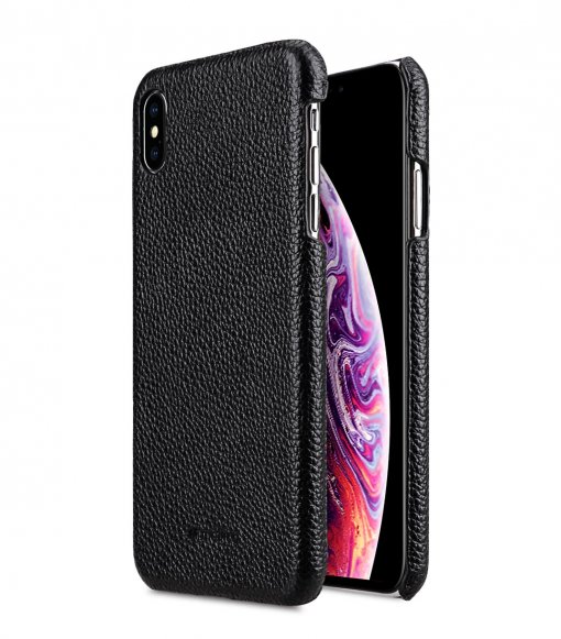 Premium Leather Snap Cover Case for Apple iPhone XS Max (6.5")