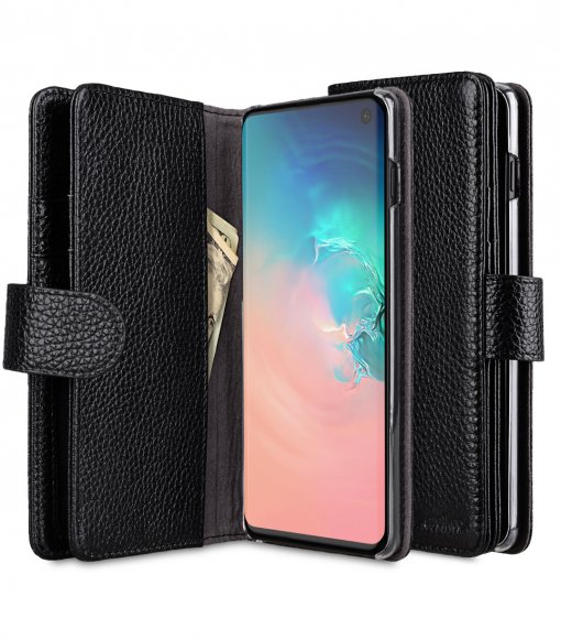 Premium Leather Wallet Plus Book Type Case for Samsung Galaxy S10