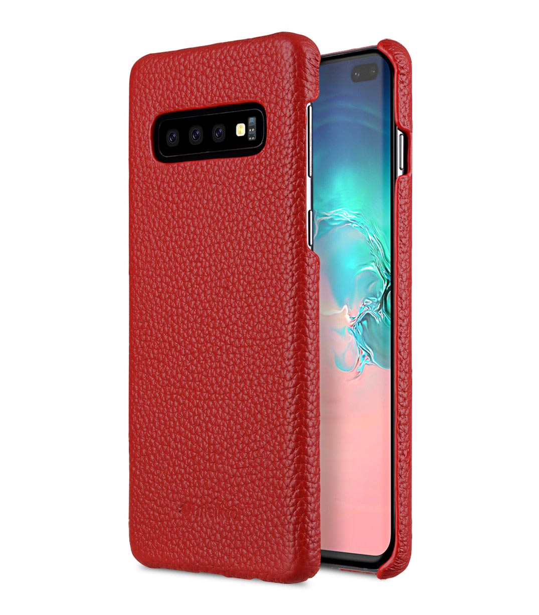 Premium Leather Snap Cover Case for Samsung Galaxy S10