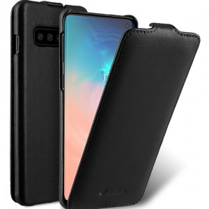Premium Leather Jacka Type Case for Samsung Galaxy S10