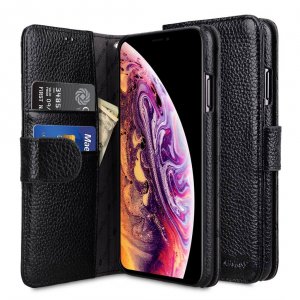 Premium Leather Wallet Book Type Case for Apple iPhone 11