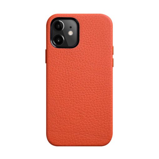Origin Paris Series Clemence Leather Regal Snap Cover Case for Apple iPhone 12
